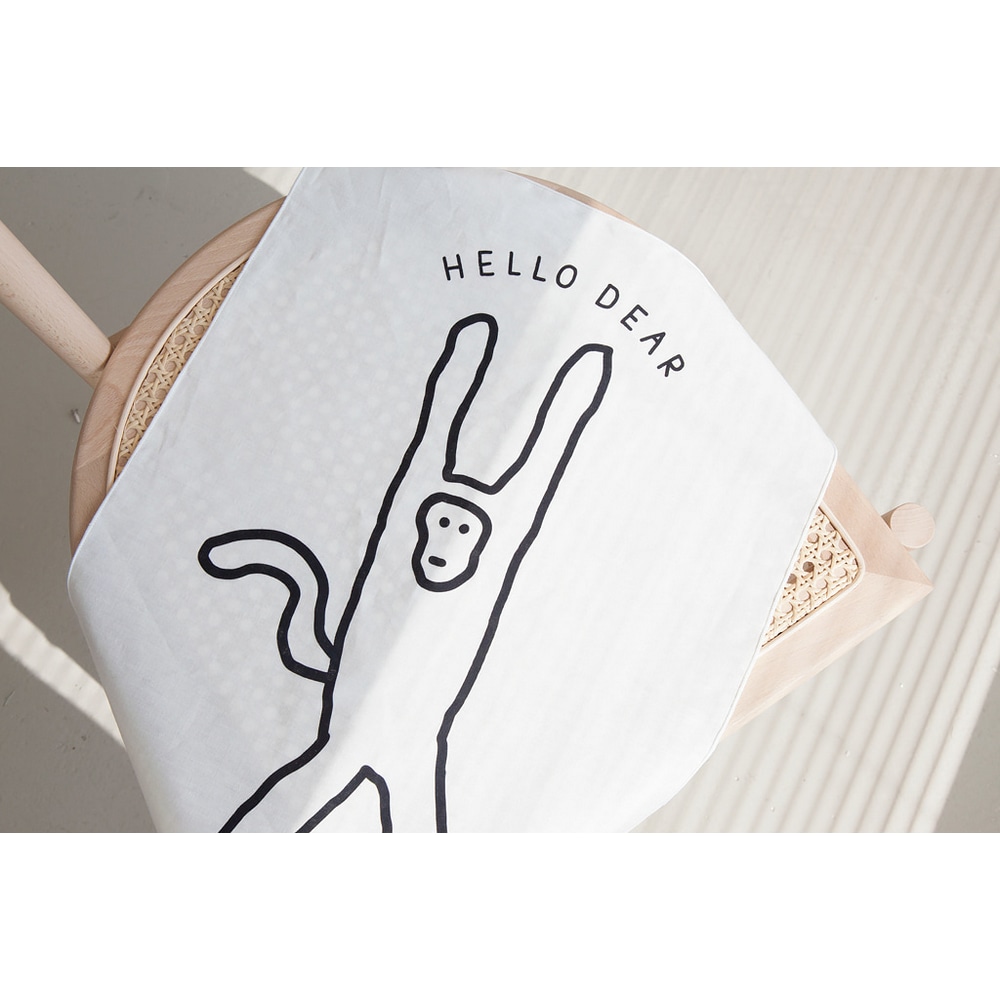 Fabric Poster - Monkey – Bild 2