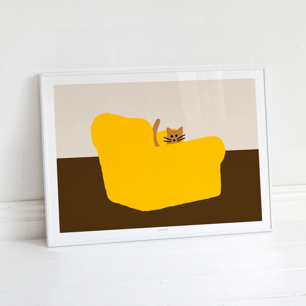 ArtPrint - Armchair Yellow – Bild 3
