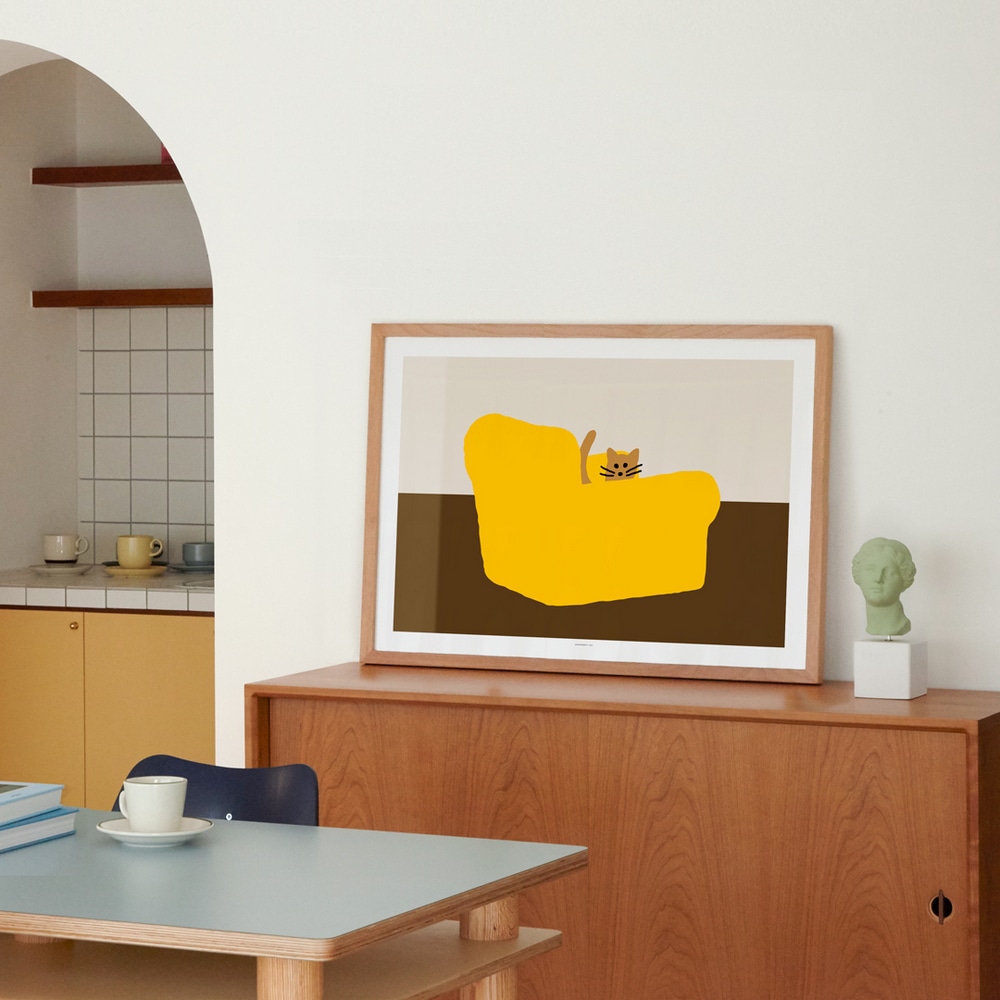 ArtPrint - Armchair Yellow – Bild 2