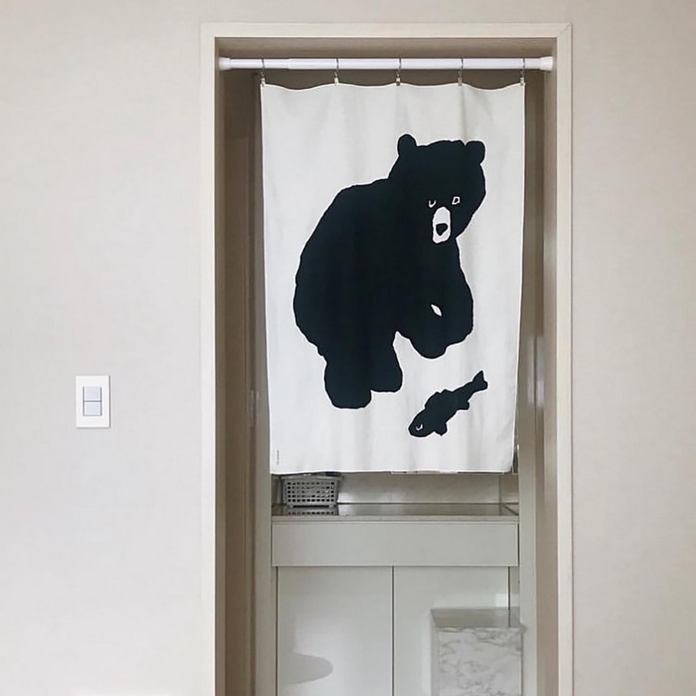 Fabric Poster - Black Bear – Bild 6