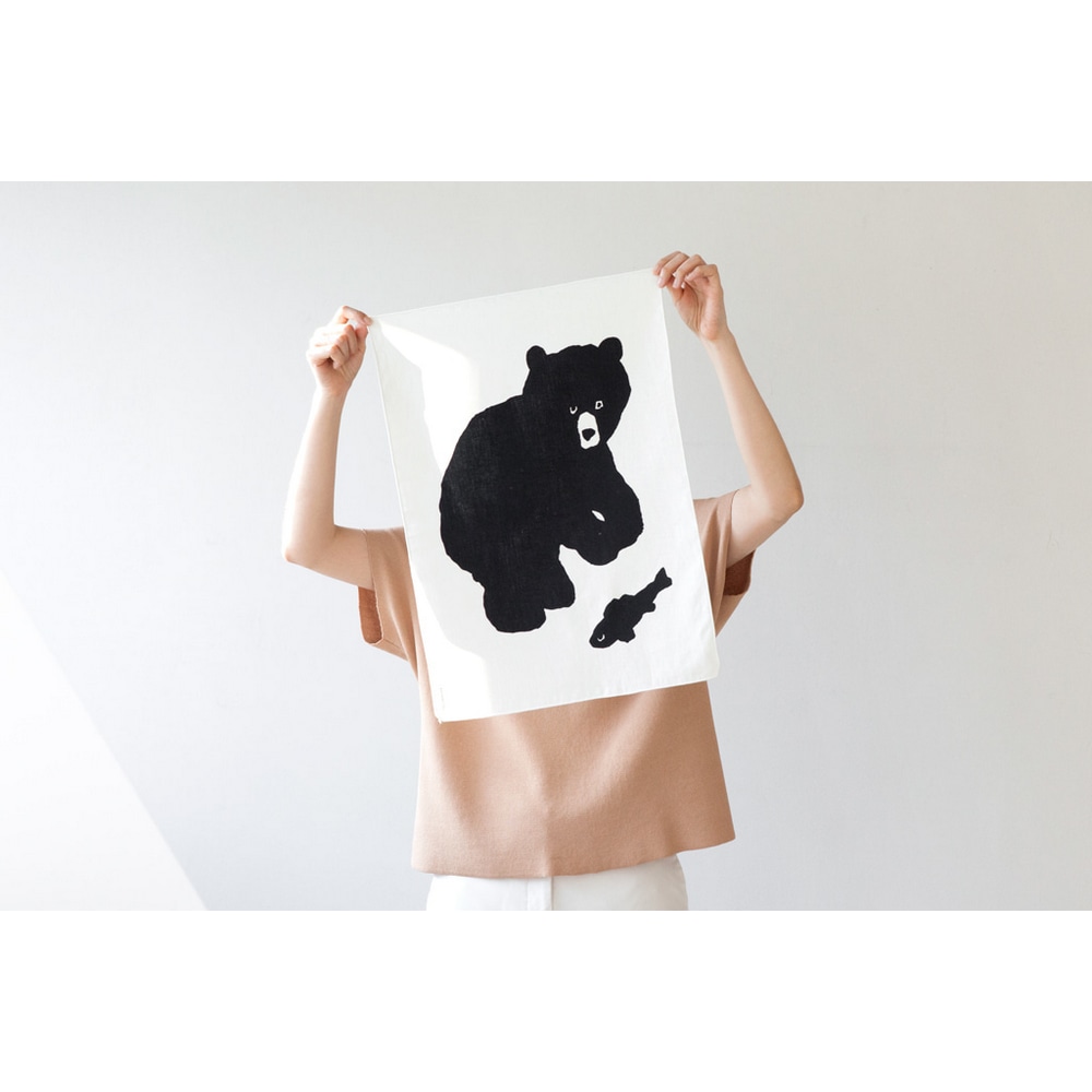 Fabric Poster - Black Bear – Bild 5