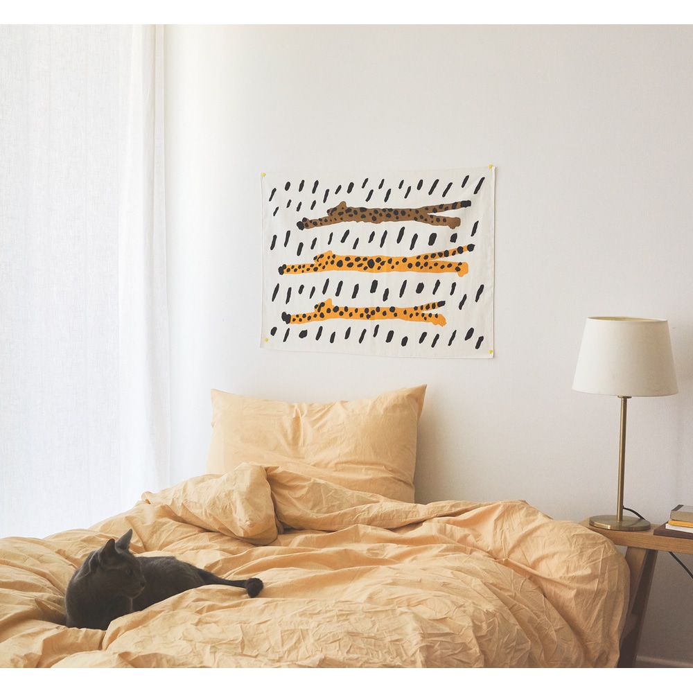 Fabric Poster - Run Cheetah Run – Bild 2