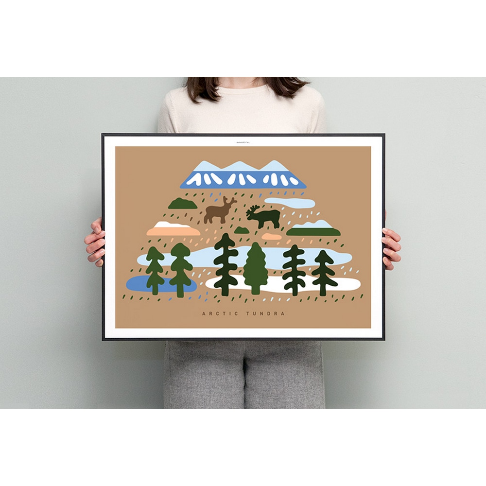 ArtPrint - Arctic Tundra Landscape