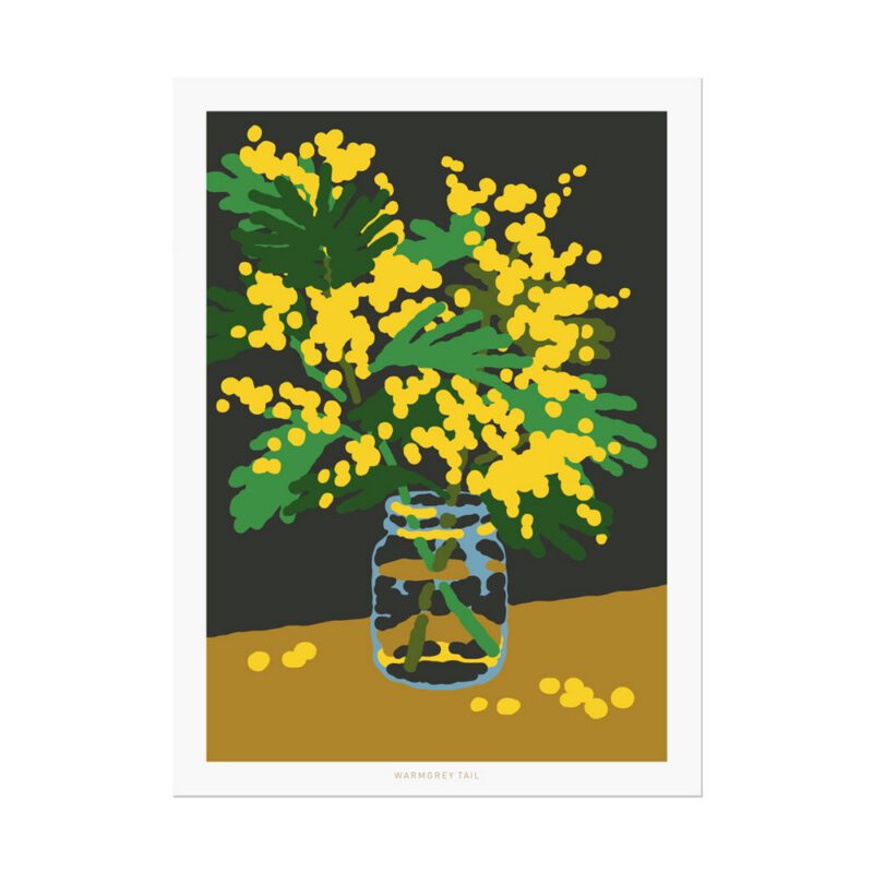 Postkarte - Mimosa