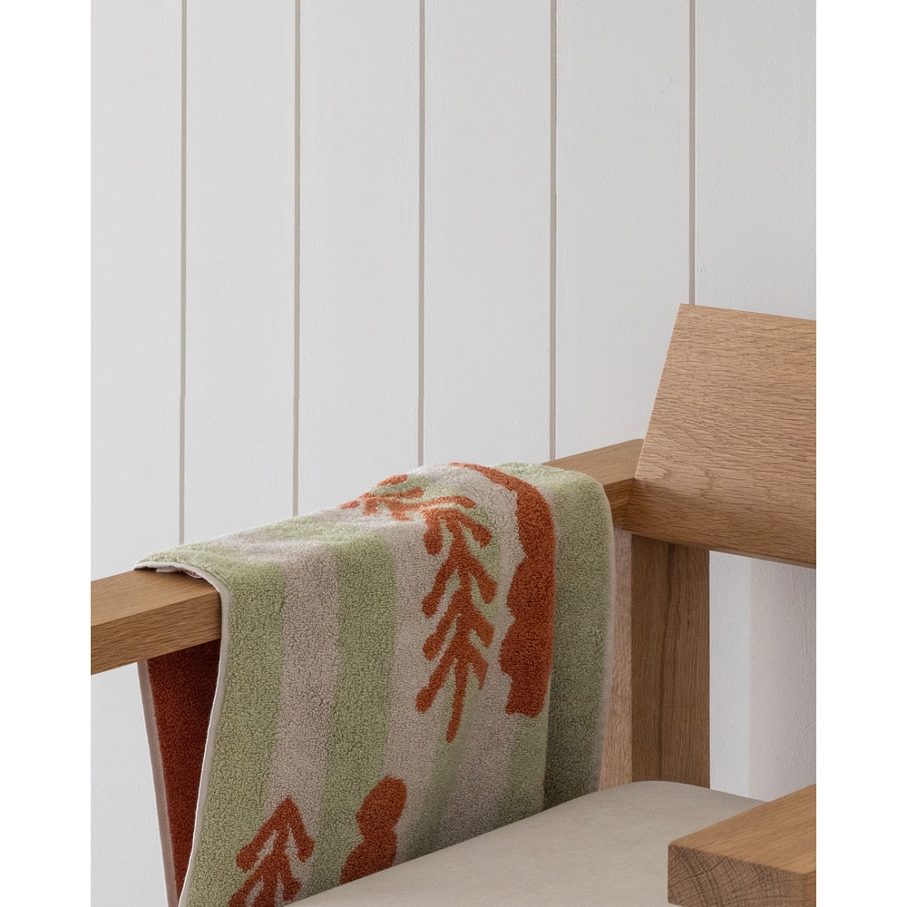 Handtuch - Trees Brick on Khaki – Bild 4