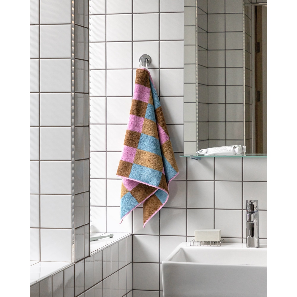 Handtuch - Check Berry Choco – Bild 2