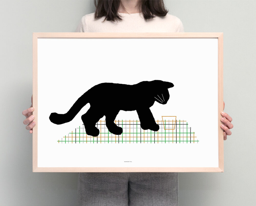 ArtPrint - Black Cat – Bild 4
