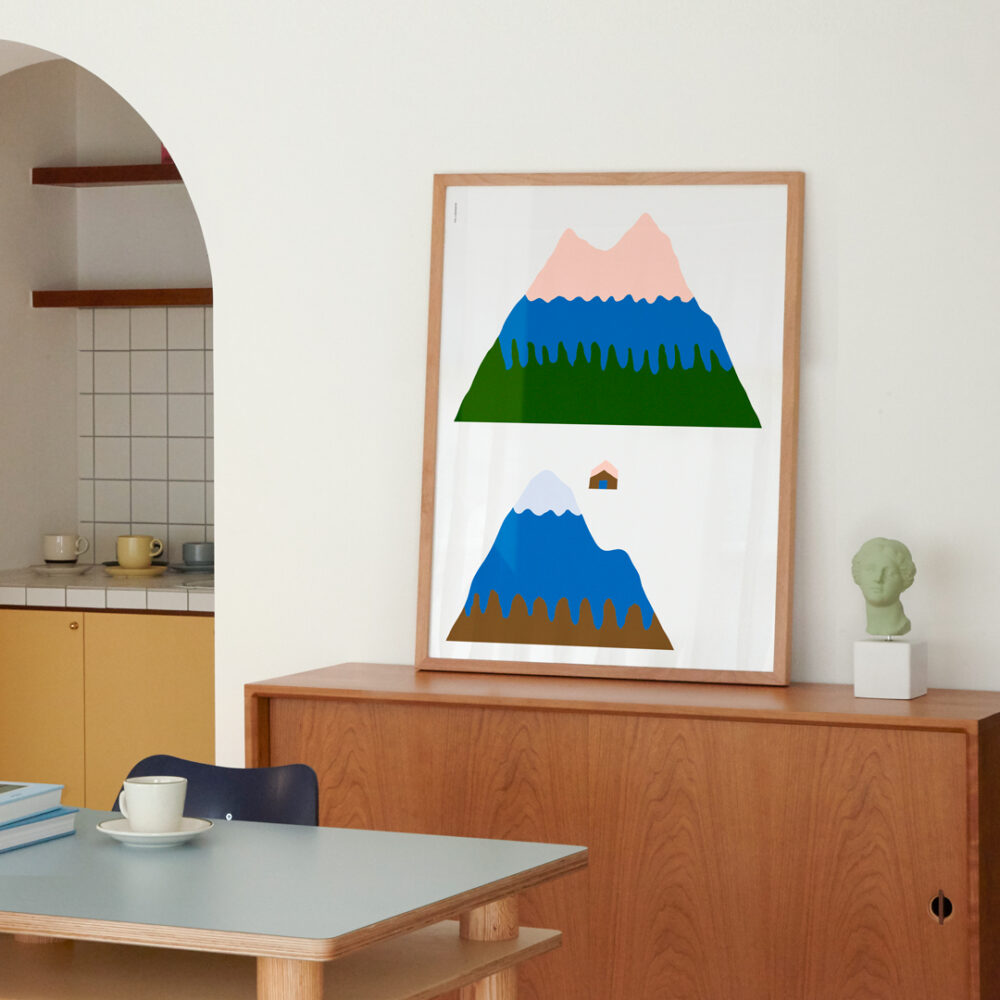 ArtPrint - Pink Mountain 2 – Bild 2