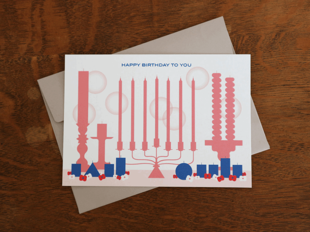 Candle Light Sticker Card – Bild 5
