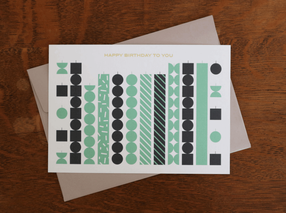 Candle Light Sticker Card – Bild 3