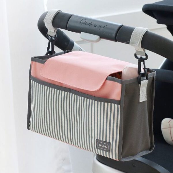 Baby-, Kinderwagentasche - Baby Bag in Bag Pink
