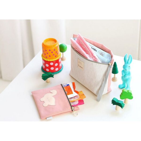 Windeltasche - Iconic Diaper Pouch Set Pink