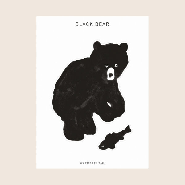 Sticker - Black Bear