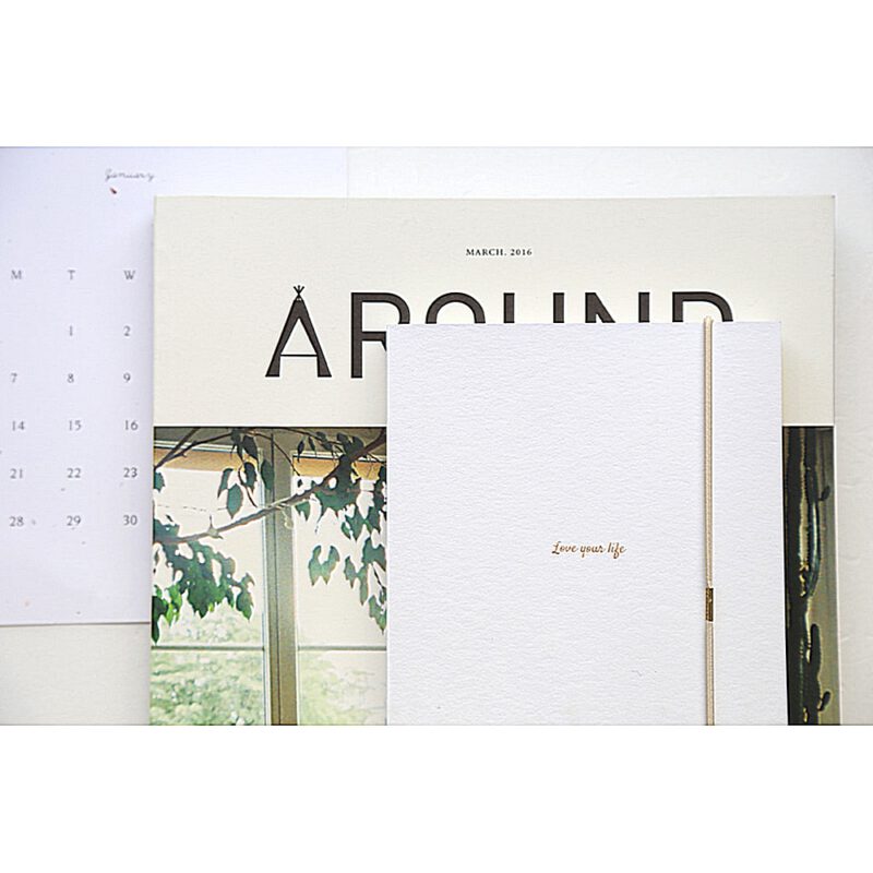 Love your Life Diary - White