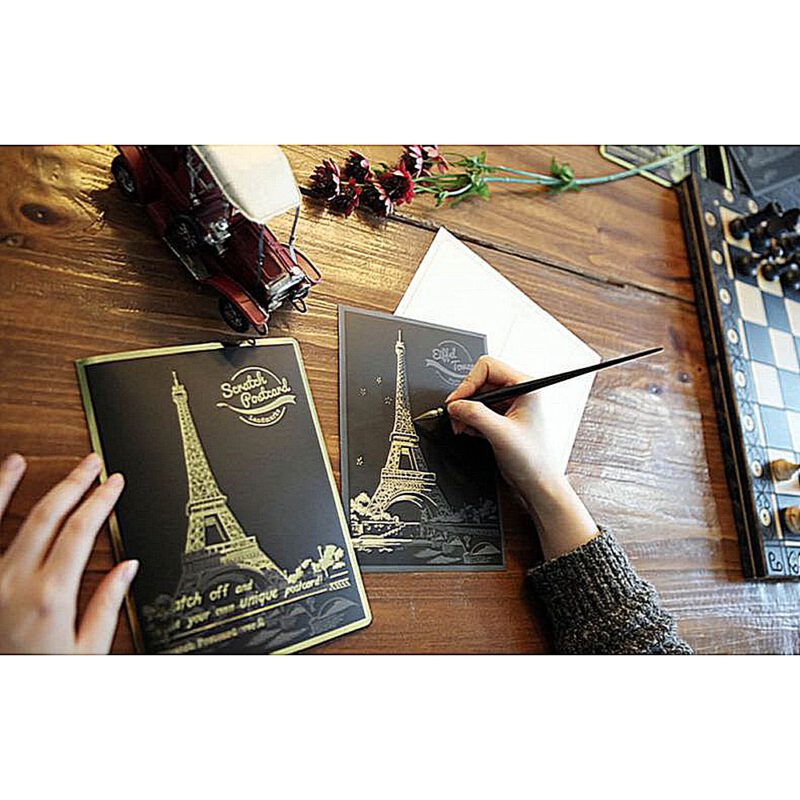 Scratch Postkarten Set - Ver.2