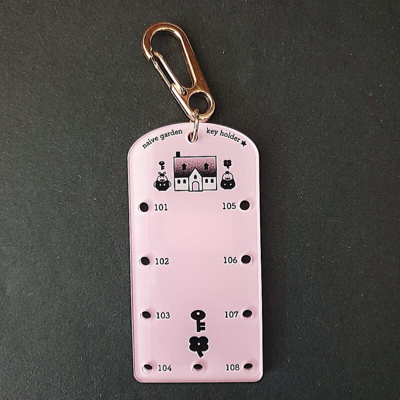 Acrylic Keyring - Hotel Keyring