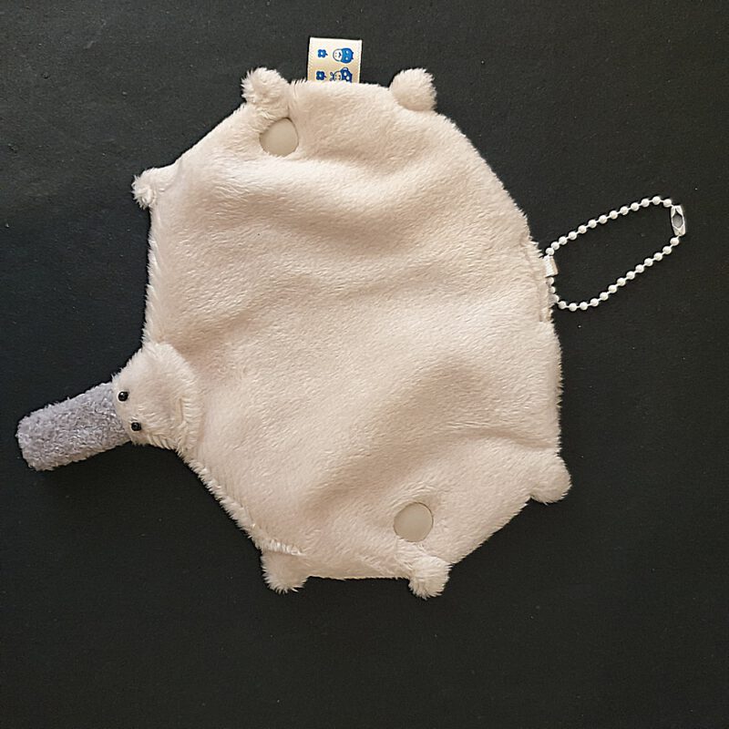 Keyring Coaster - Kiwibird White