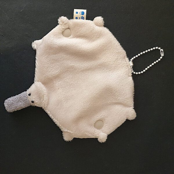 Keyring Coaster - Kiwibird White