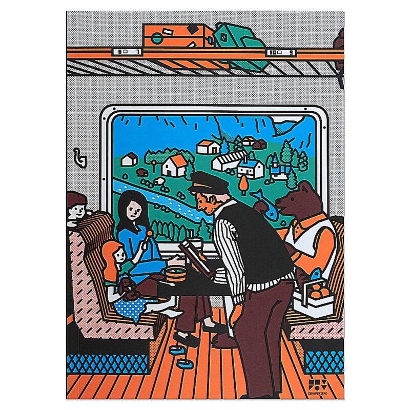 Heft  liniert - A5 Note Flam