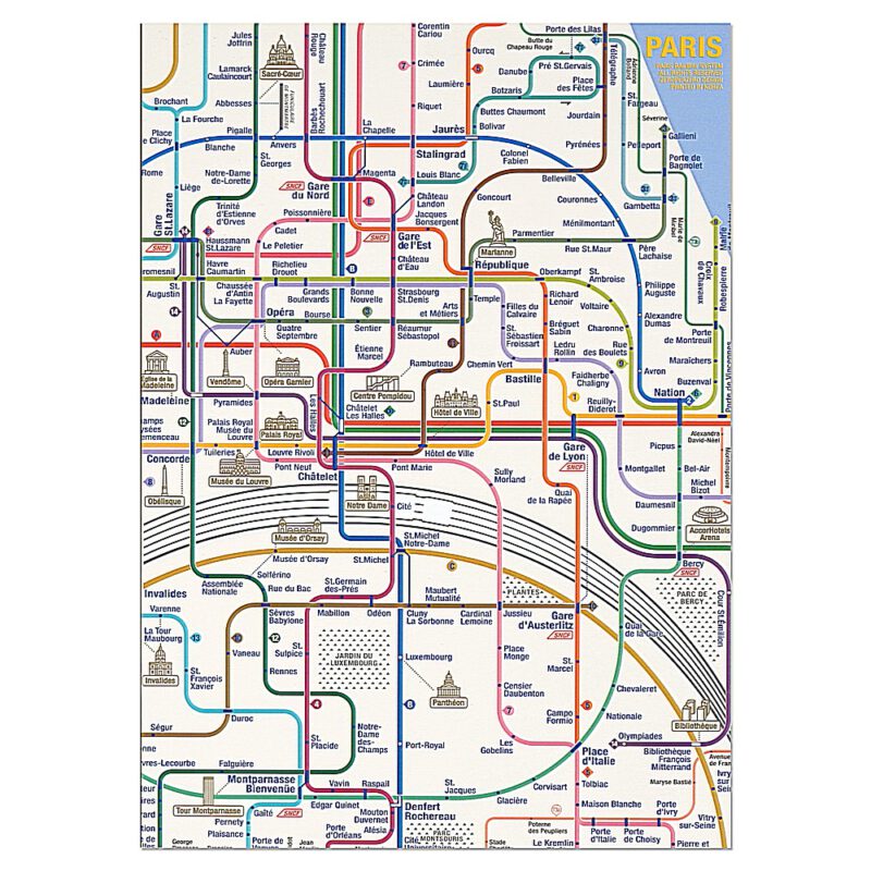 Heft  liniert - A5 Note Paris
