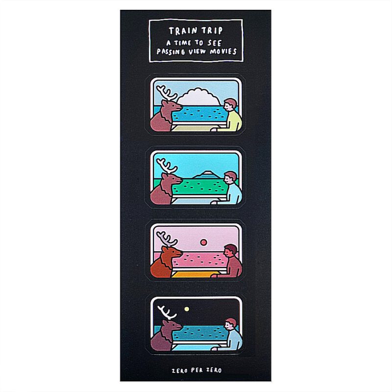 Stickers Set - Train Trip