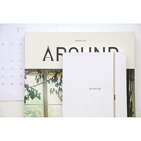 Love your Life Diary - White