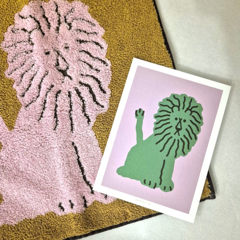 Postkarte - Lion Mint