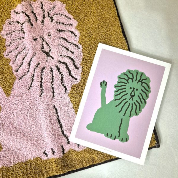 Postkarte - Lion Mint