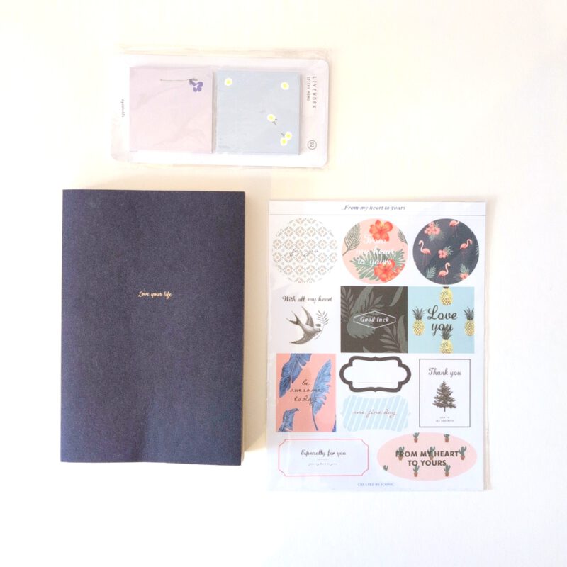 Bundle - Diary+Decosticker+Post-It