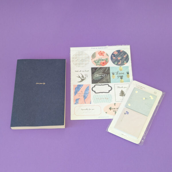 Bundle - Diary+Decosticker+Post-It