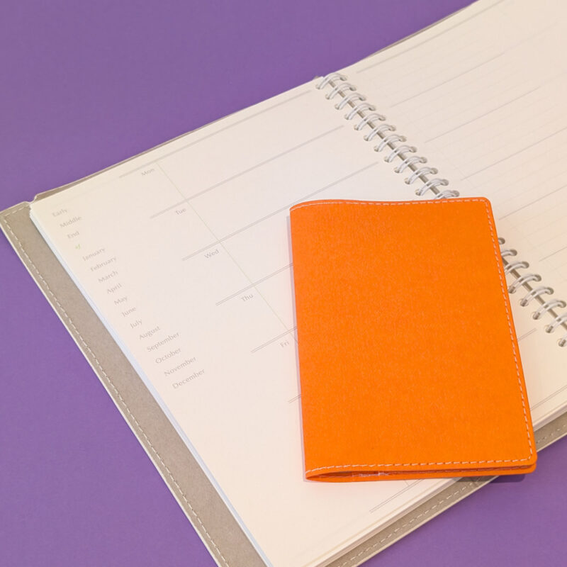 Bundle - Half Diary Standard L + Haha Passport Cover