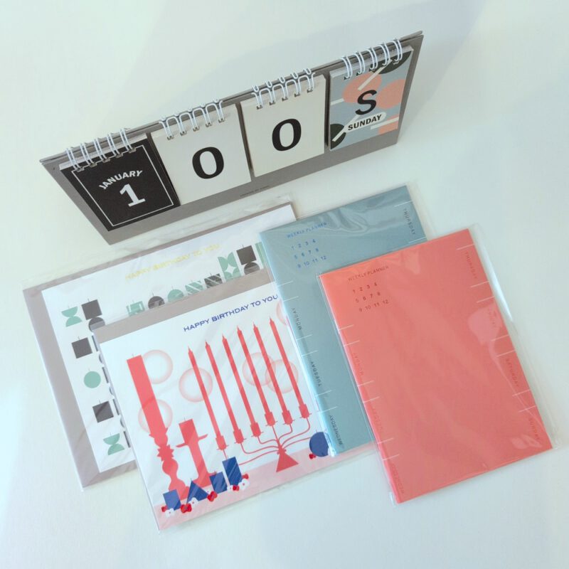 Bundle - Weekly Planner + BirthdayCard + D-Day Flipcalendar