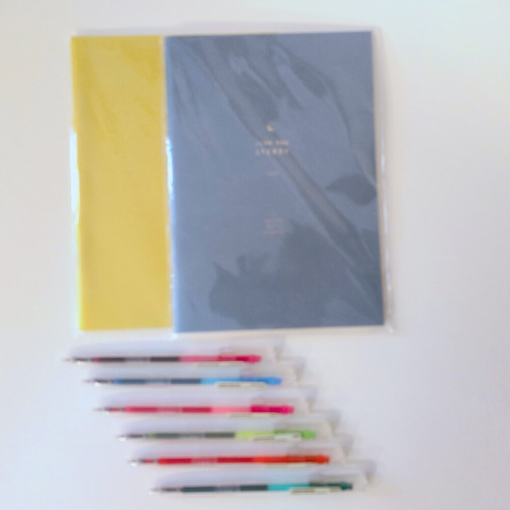 Bundle - Clear Gelpen 0.38 6Stk + 1Month Planner