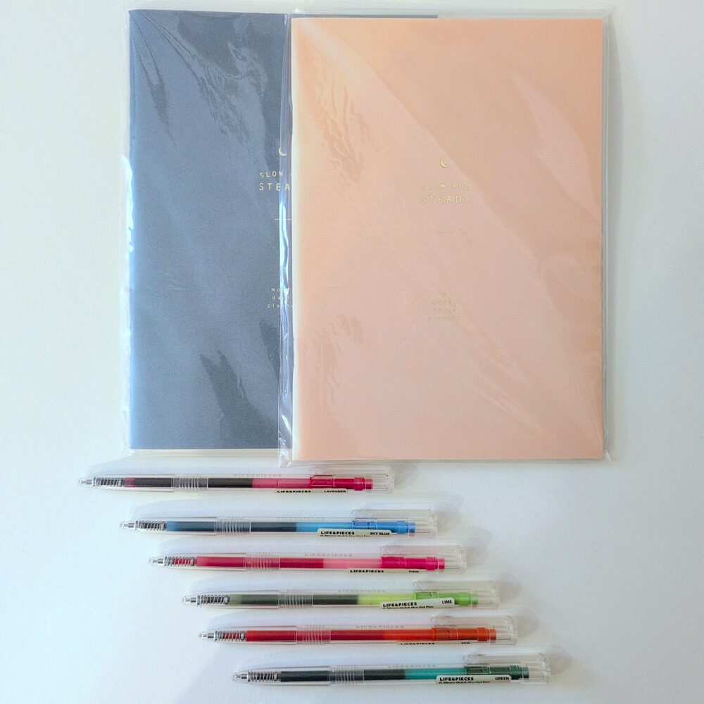 Bundle - Clear Gelpen 0.38 6Stk + 1Month Planner – Bild 2