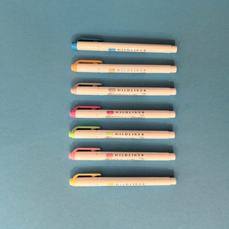 Mildliner 7er-Set