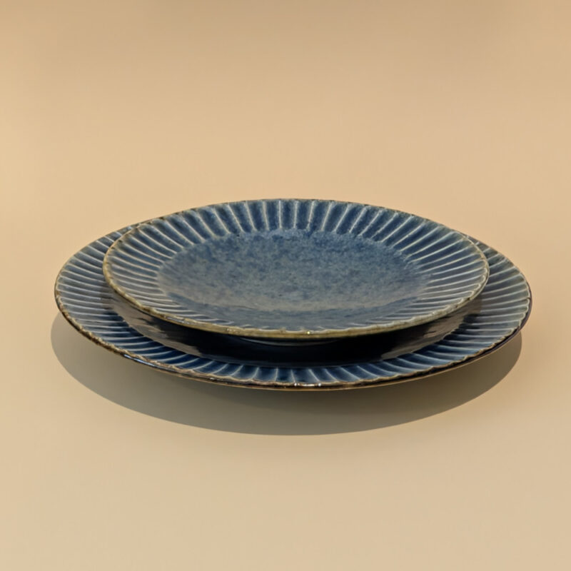 Teller - Bitsal Blue Plate
