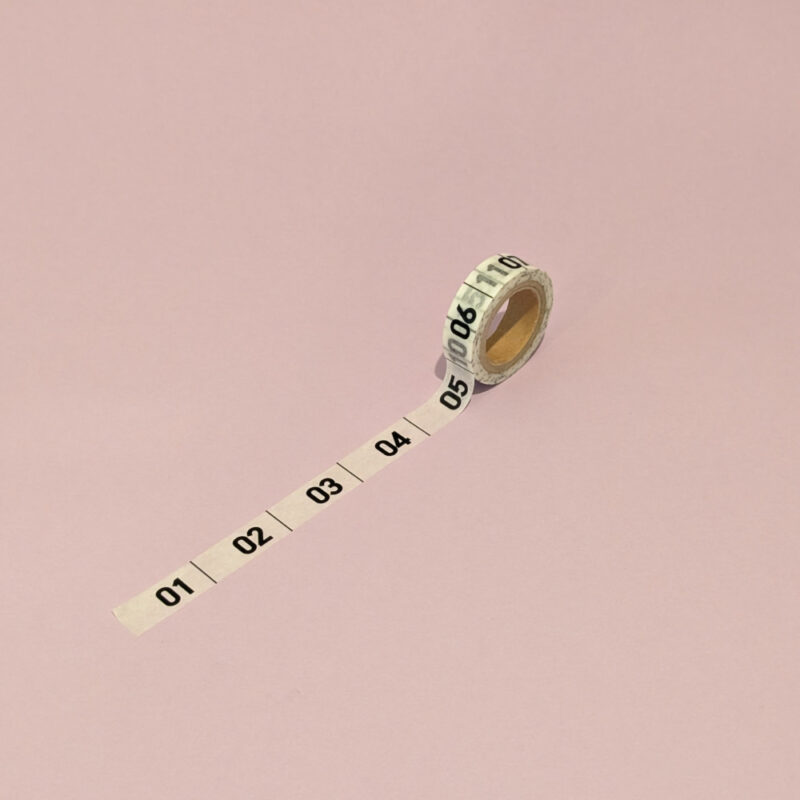 Papertape - Numbers Small